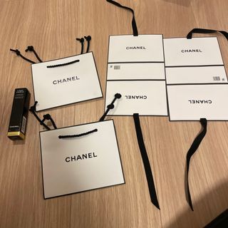 シャネル(CHANEL)のシャネル　ショッパー　ギフトボックス　ネイルオイル　空箱(ショップ袋)