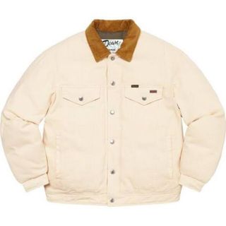 シュプリーム(Supreme)のSupreme Canvas Down Trucker Jacket(ダウンジャケット)