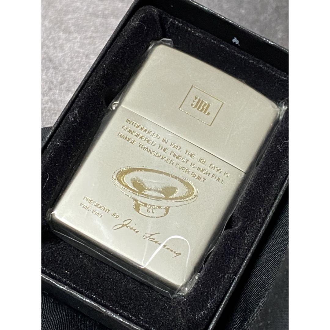 福のzippoはこちらからzippo JBL ゴールド刻印  希少モデル ヴィンテージ 2003年製