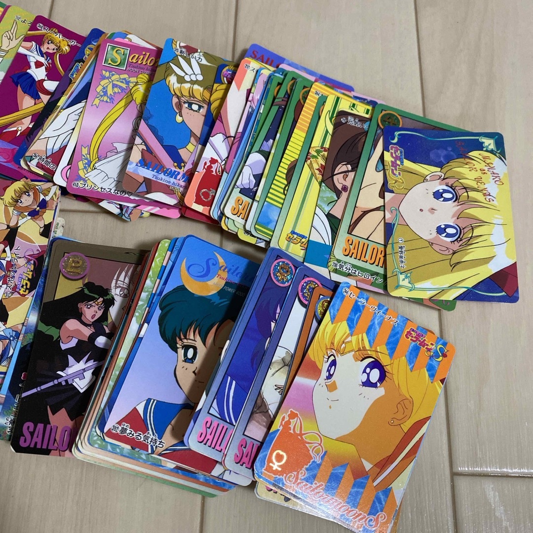 セーラームーンカード　ノーマル　まとめ売り エンタメ/ホビーのアニメグッズ(カード)の商品写真