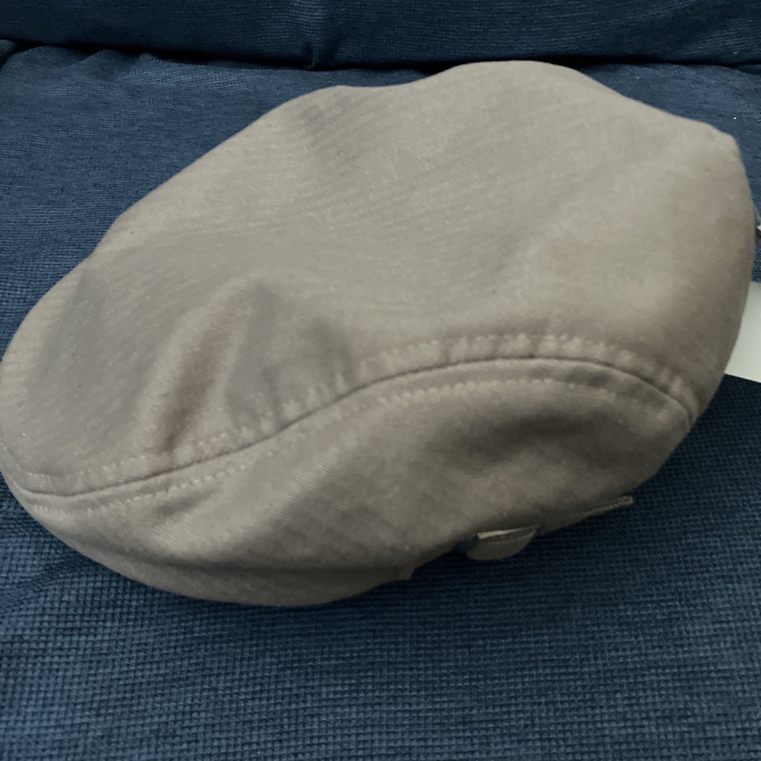 ヘリンボーン ステッチ ハンチング メンズ レディース オールシーズン  グレー メンズの帽子(キャスケット)の商品写真