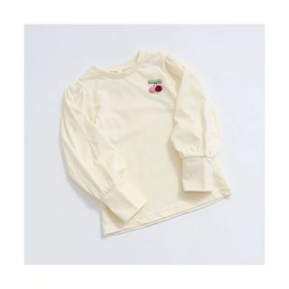 アプレレクール(apres les cours)のapres les cours WEB限定 さくらんぼ・デイジーモチーフパワショ(Tシャツ/カットソー)