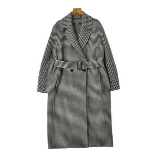 エスマックスマーラ('S Max Mara)の'S Max Mara コート（その他） 42(M位) 黒x白(千鳥格子) 【古着】【中古】(その他)