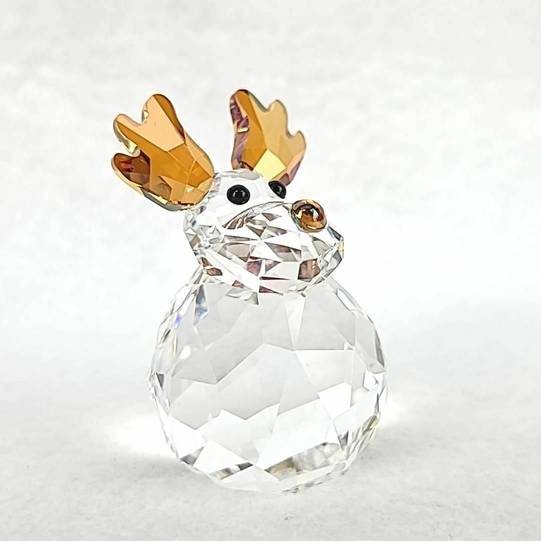 SWAROVSKI(スワロフスキー)の● 美品 ◆ スワロフスキー　トナカイ　クリスマス　箱つき　1096034 インテリア/住まい/日用品のインテリア小物(置物)の商品写真