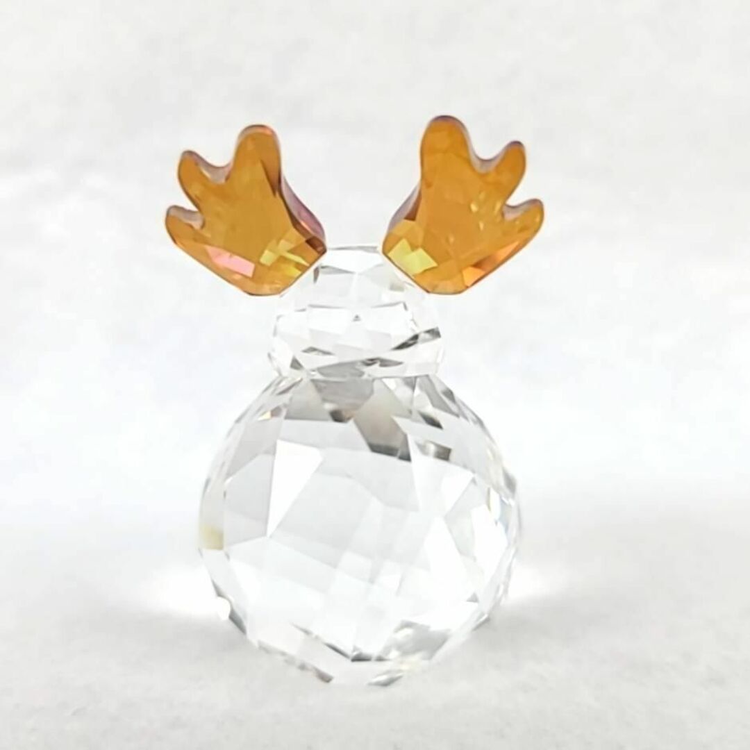 SWAROVSKI(スワロフスキー)の● 美品 ◆ スワロフスキー　トナカイ　クリスマス　箱つき　1096034 インテリア/住まい/日用品のインテリア小物(置物)の商品写真