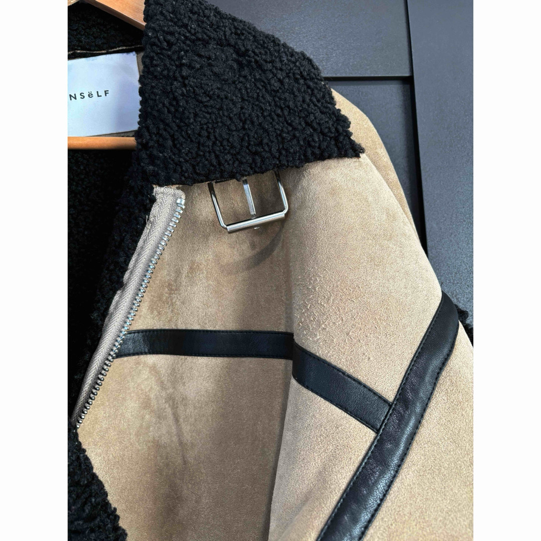 sanself  ボアジャケット レディースのジャケット/アウター(ブルゾン)の商品写真