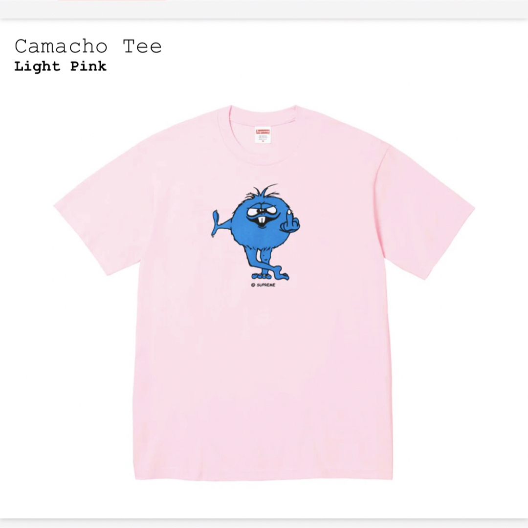 限定商品 M ピンク シュプリーム カマチョ Tシャツ Camacho Tee | www