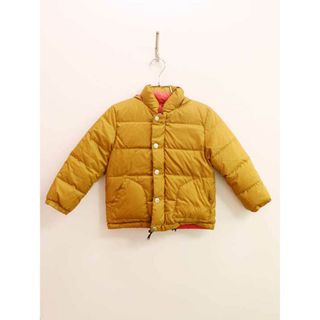 シップス(SHIPS)の【冬物 新入荷!】▼シップス/SHIPS kids▼110cm リバーシブルダウンジャケット 黄色×ピンク【中古】子供服 キッズ kids 男の子 冬 otr 512132(ジャケット/上着)