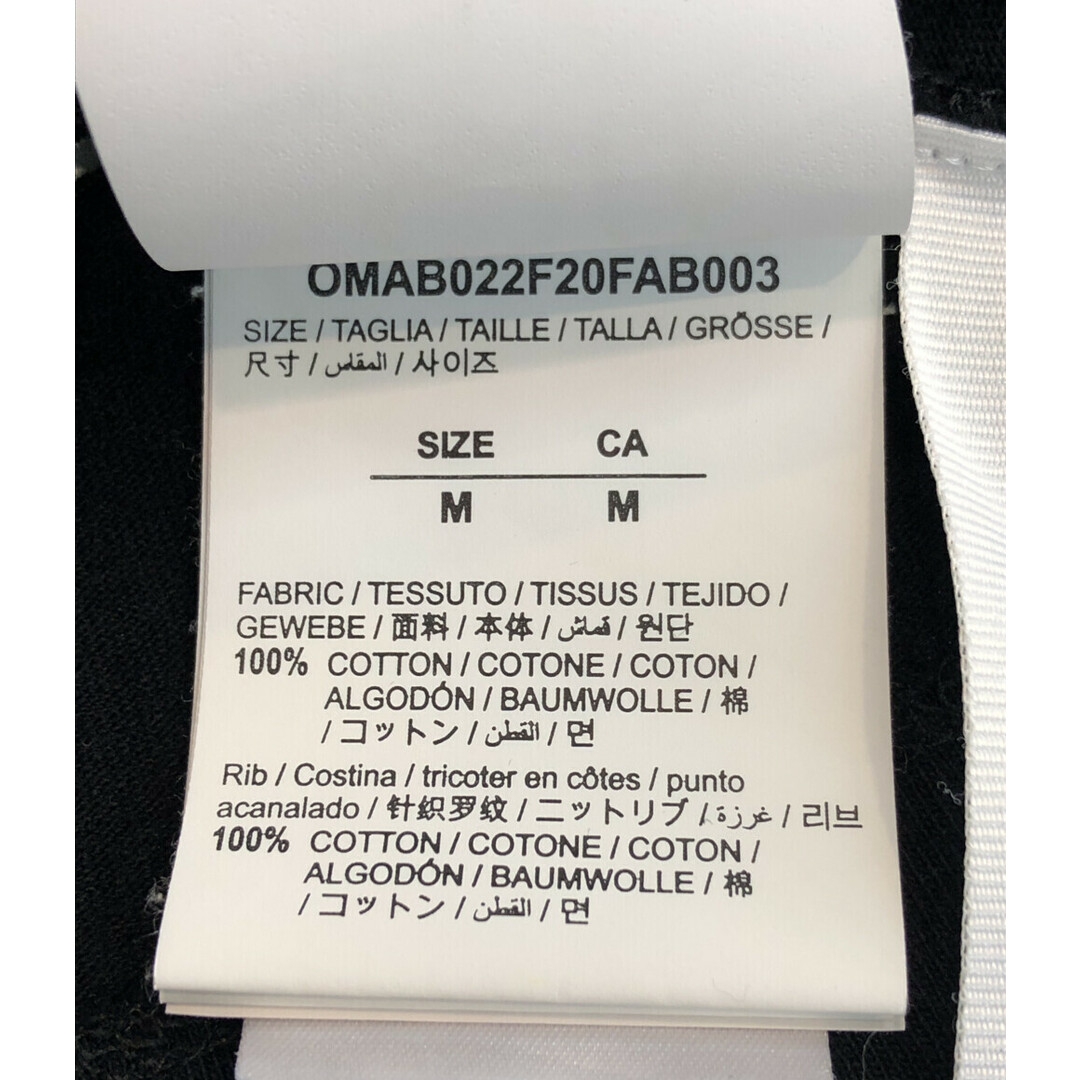 Off-White - オフホワイト 長袖Tシャツ バイアスレイヤード Off-White - オフホワイト 長袖Tシャツ バイアスレイヤード