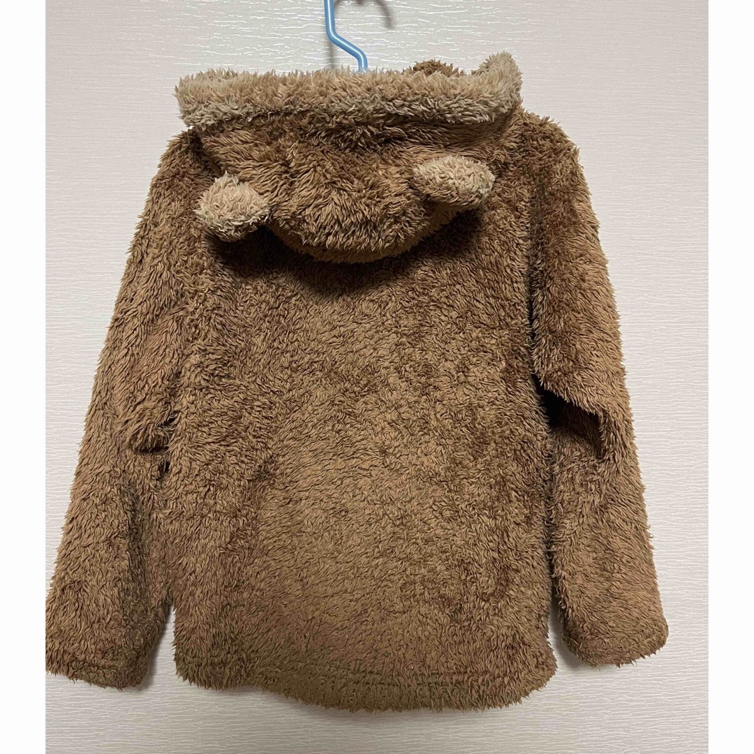 patagonia(パタゴニア)の値下げしました‼️patagonia  キッズ　ボアパーカー　ブラウン キッズ/ベビー/マタニティのキッズ服男の子用(90cm~)(ジャケット/上着)の商品写真