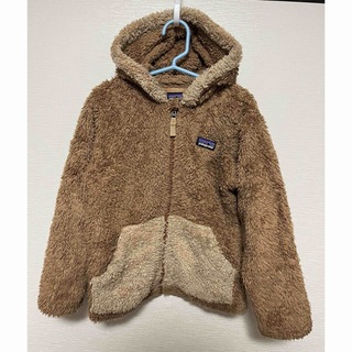 パタゴニア(patagonia)の値下げしました‼️patagonia  キッズ　ボアパーカー　ブラウン(ジャケット/上着)