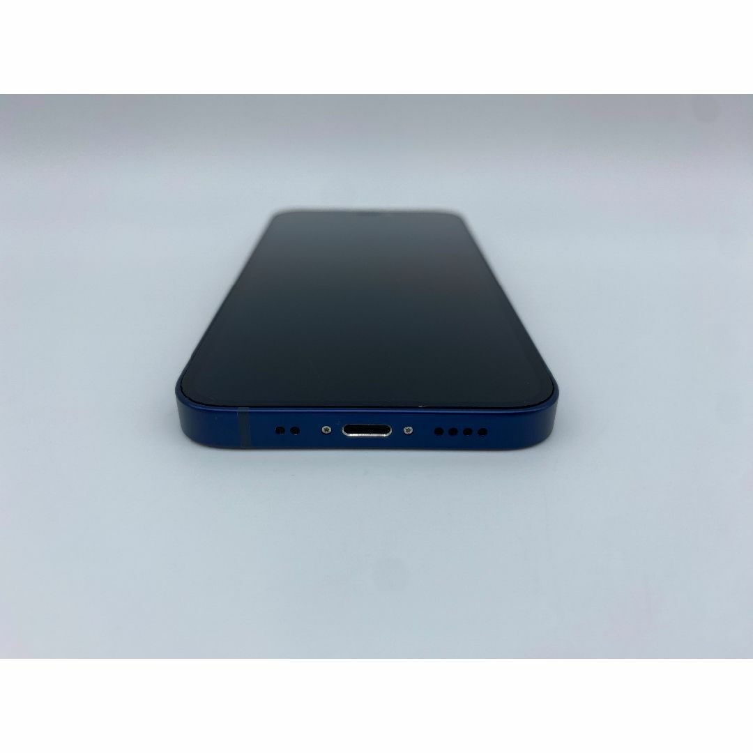 048 iPhone 12mini 256G ブルー/シムフリー/新品バッテリー