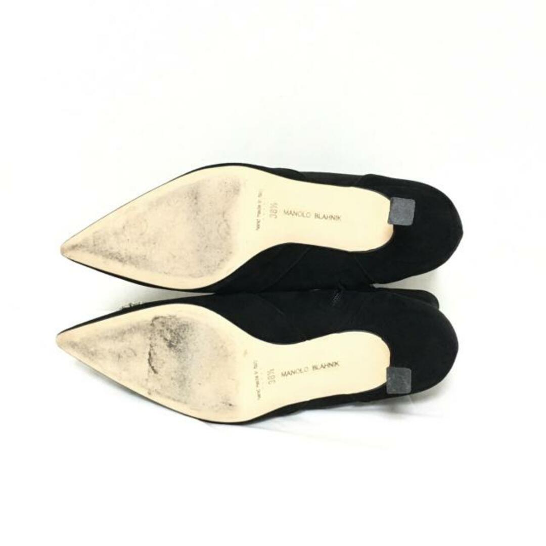 MANOLO BLAHNIK(マノロブラニク)のマノロブラニク ショートブーツ 38 1/2 - レディースの靴/シューズ(ブーツ)の商品写真
