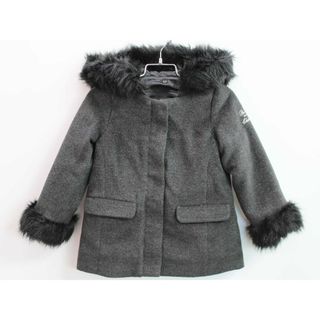 ベベ(BeBe)の【冬物 新入荷!】◇ベベ/BeBe◇90cm コート グレー フード取外可【中古】子供服 キッズ kids ベビー服 baby 女の子 冬 otr 312132(ジャケット/コート)