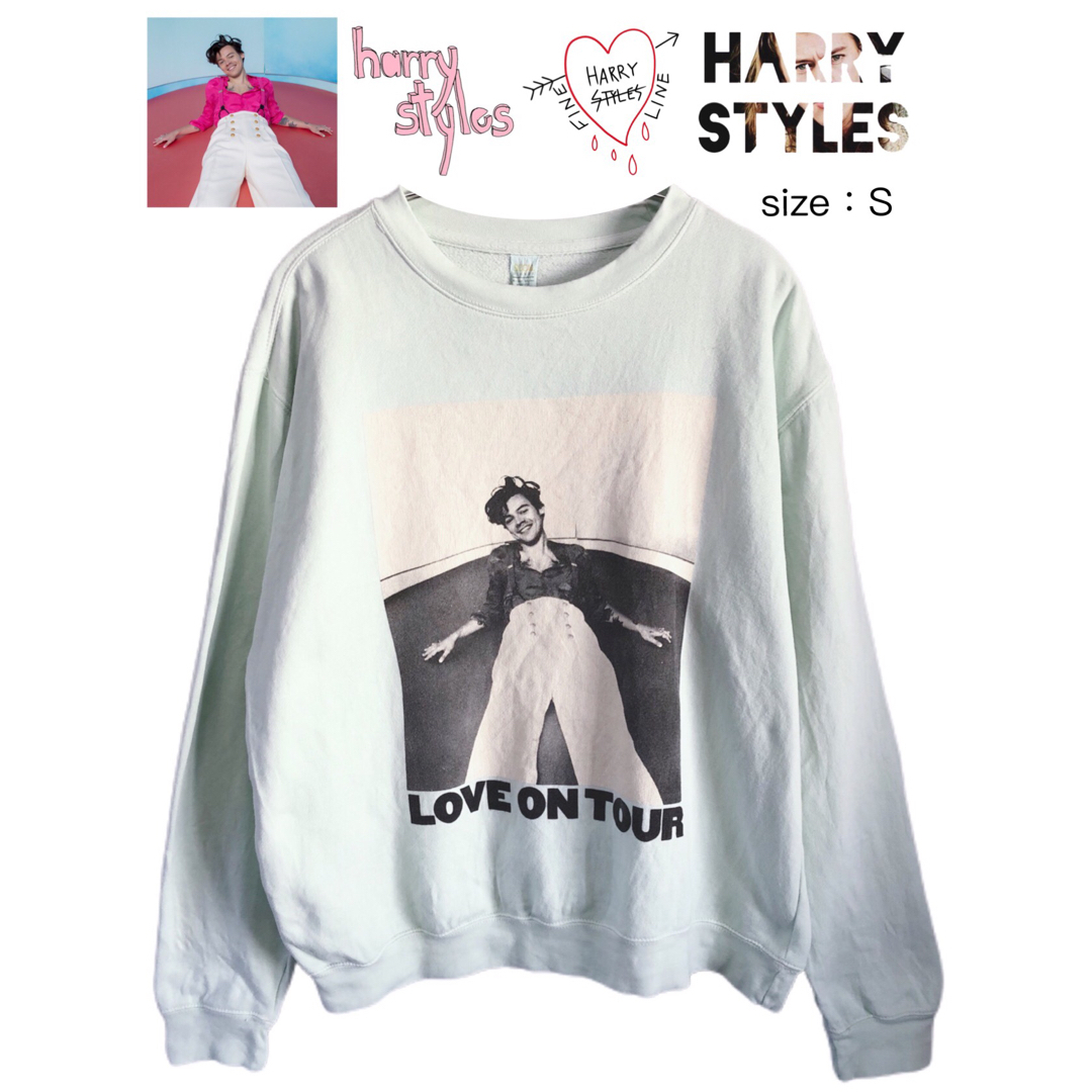 Harry Styles ハリースタイルズ スウェット S ミント 黒 US古着 | フリマアプリ ラクマ Harry Styles ハリースタイルズ スウェット S ミント 黒 US古着 | フリマアプリ ラクマ