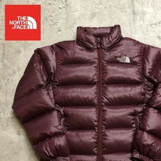 ザノースフェイス(THE NORTH FACE)のザノースフェイス　ダウンジャケット　バーガンディー　レディースM　700フィル(ダウンジャケット)