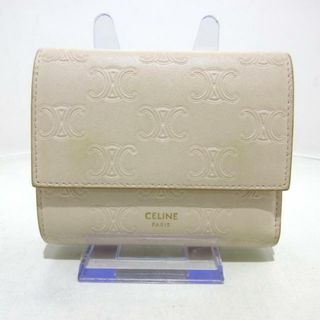 セリーヌ(celine)のセリーヌ 3つ折り財布 ライトピンク レザー(財布)