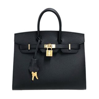 エルメス(Hermes)の　エルメス HERMES バーキン25 セリエ B刻 ブラック ゴールド金具 エプソン レディース ハンドバッグ(ハンドバッグ)