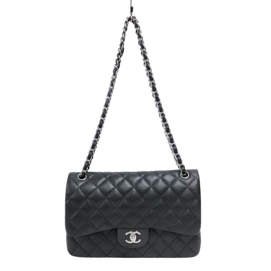 シャネル CHANEL マトラッセ30 A58600 14番台 ブラック シルバー金具 キャビアスキン レディース ショルダーバッグ約195cmマチ