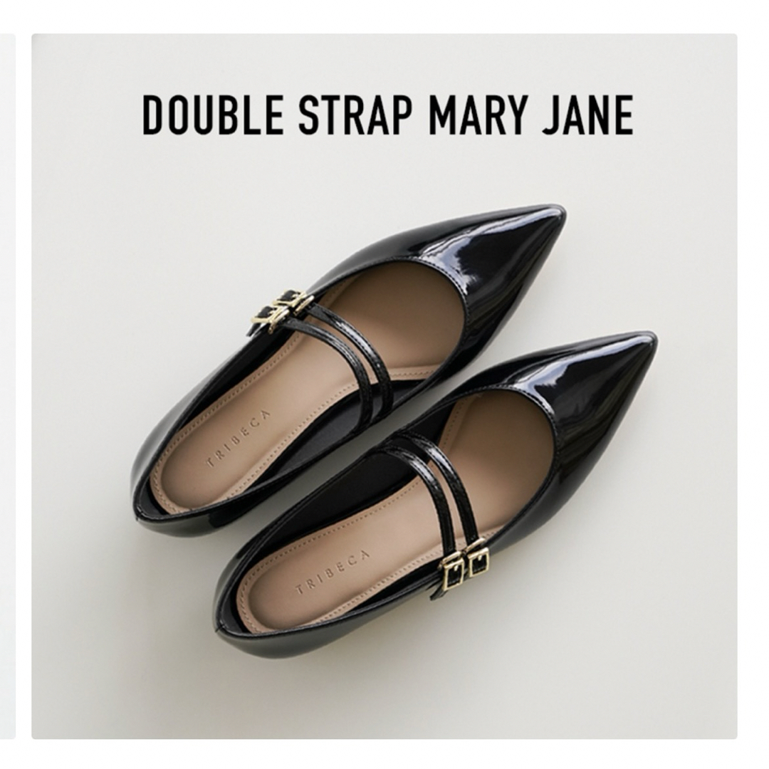 メリージェーン　ストラップパンプス レディースの靴/シューズ(ハイヒール/パンプス)の商品写真