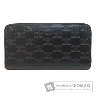 セリーヌ(celine)のCELINE マカダム柄 長財布（小銭入れあり） レザー レディース(財布)