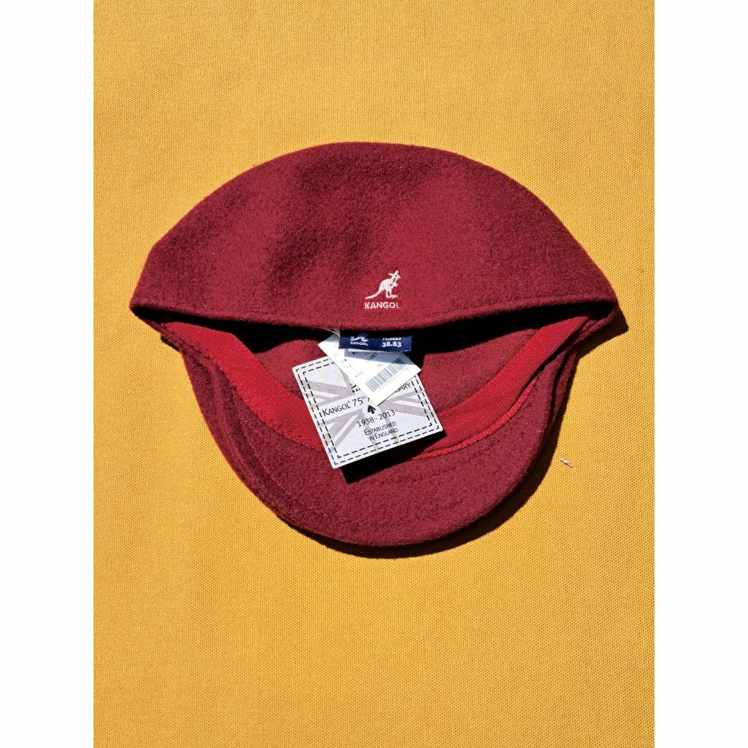 KANGOL(カンゴール)のカンゴール SEAMLESS WOOL 507 赤系 KANGOL メンズの帽子(ハンチング/ベレー帽)の商品写真
