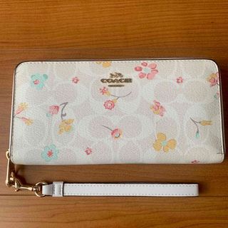 コーチ(COACH)の☆ COACH コーチ 長財布(花柄)(財布)