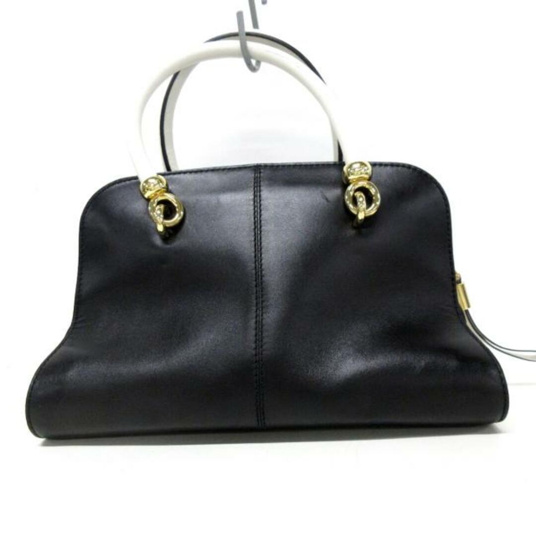 TOD'S - トッズ ハンドバッグ美品 セラ 黒×白の通販 by ブラン TOD'S - トッズ ハンドバッグ美品 セラ 黒×白の通販 by ブラン