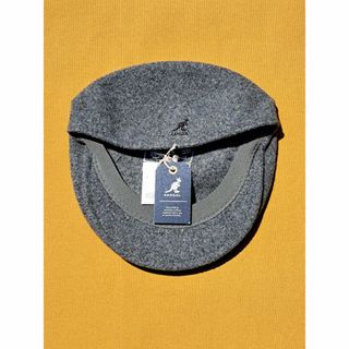 カンゴール(KANGOL)のカンゴール WOOL 504 FLANNEL グレー KANGOL(ハンチング/ベレー帽)