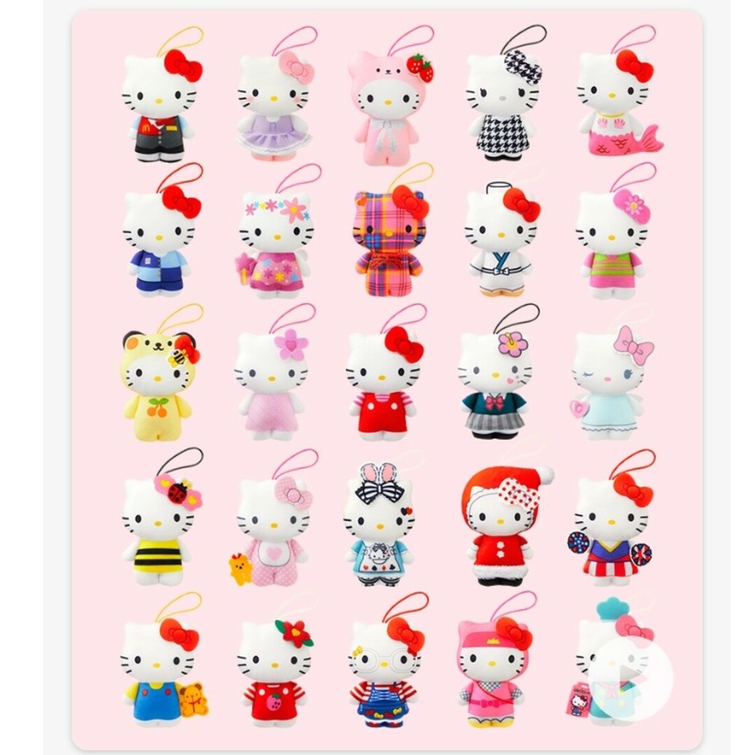 ハッピーセット マクドナルド ハローキティ 第2弾 25種類 コンプリート エンタメ/ホビーのおもちゃ/ぬいぐるみ(キャラクターグッズ)の商品写真