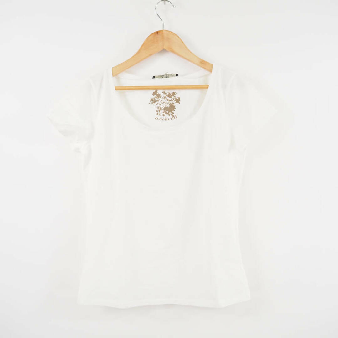 Max Mara(マックスマーラ)の未使用 maxmaraWEEKEND マックスマーラ 半袖Tシャツ S 綿他 カットソー トップス レディース AU2301A14  レディースのトップス(Tシャツ(半袖/袖なし))の商品写真