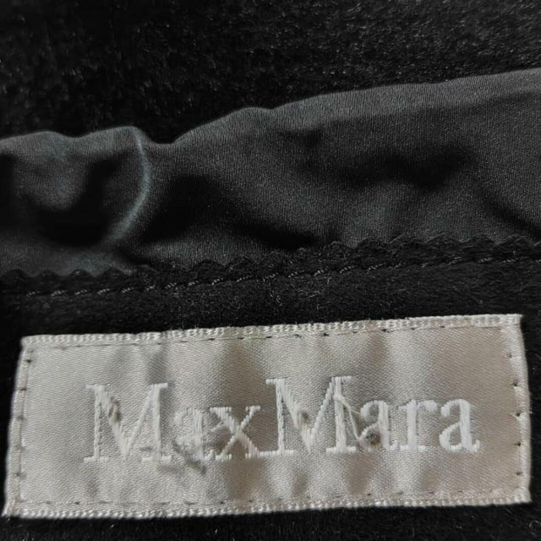 Max Mara(マックスマーラ)のマックスマーラ コート サイズ38 S - 黒 レディースのジャケット/アウター(その他)の商品写真