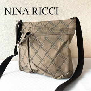 ニナリッチ(NINA RICCI)のレア✨NINA RICCI ニナリッチショルダーバッグハンドバッグブラウン茶総柄(ショルダーバッグ)