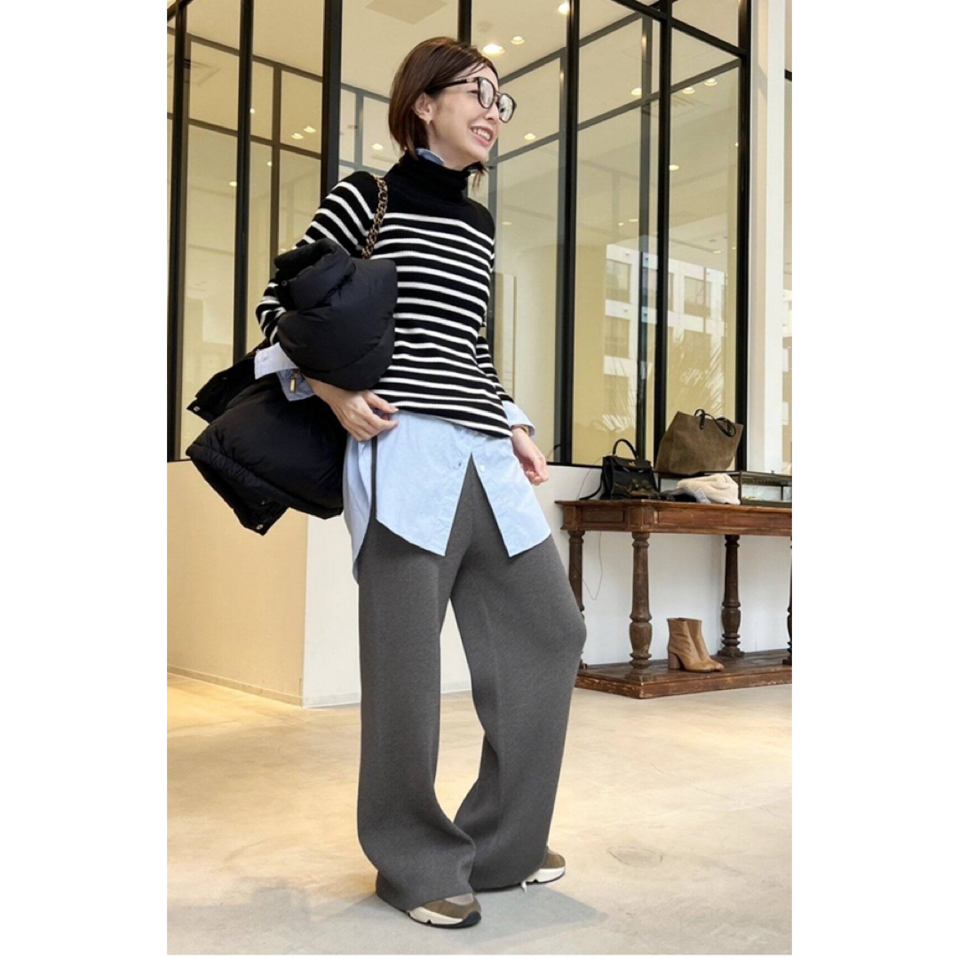 L'Appartement Knit Straight Pantsパンツ