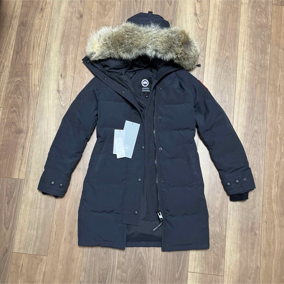 CANADA GOOSE(カナダグース)の美品正規品 カナダグース 2302JL MACKENZIE PARKA ネイビー レディースのジャケット/アウター(ダウンコート)の商品写真