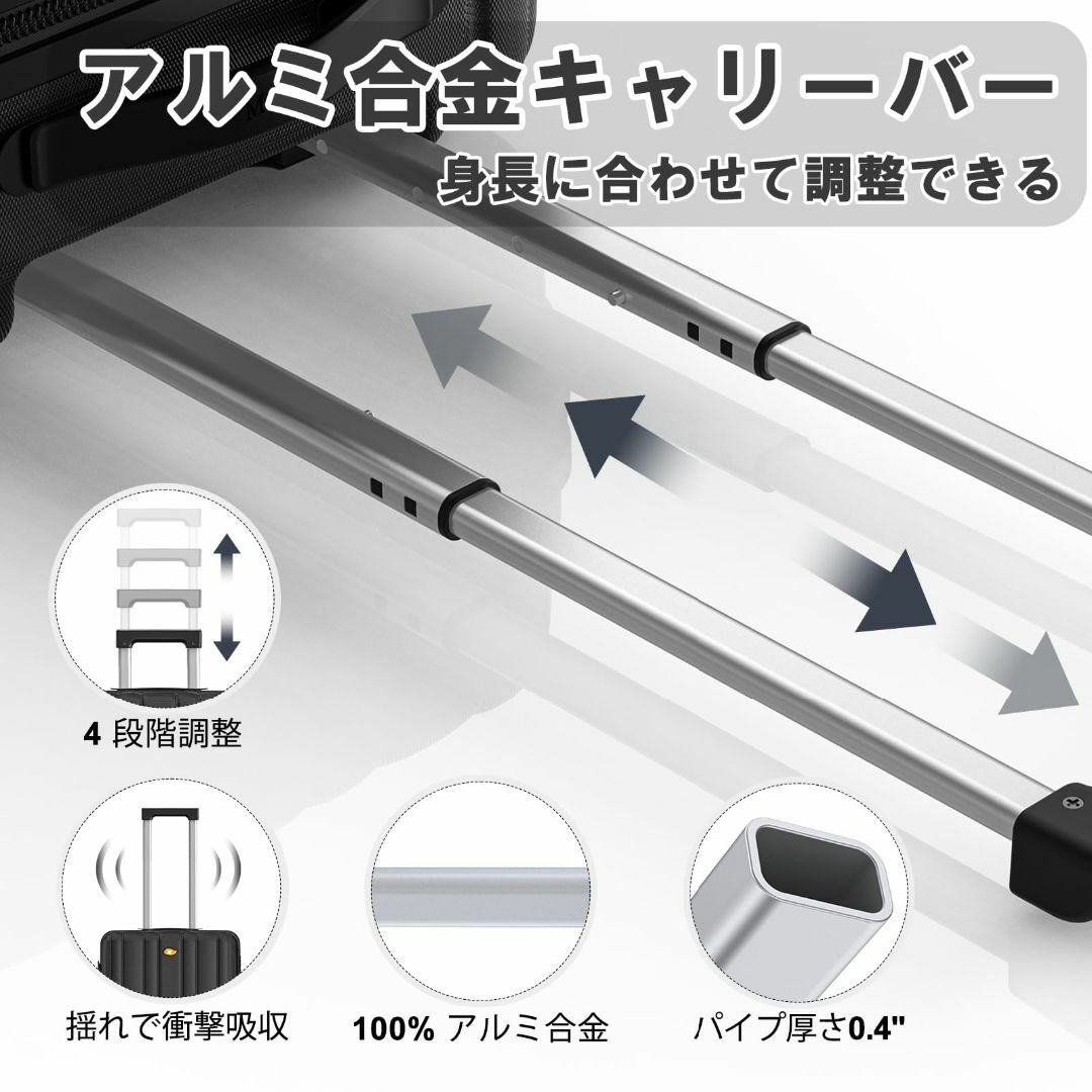 [MGOB] スーツケース キャリーケース 機内持ち込み 40L 3泊4日 ピュ その他のその他(その他)の商品写真