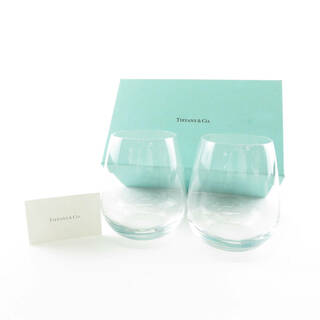 ティファニー(Tiffany & Co.)のTIFFANY＆Co. ティファニー TCOロゴ グラス 2点 ペア ロック タンブラー SU4823X (タンブラー)