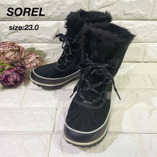 SOREL - SORELソレルTIVOLI IIスノーブーツ 防水レザー スエード23.0の ...