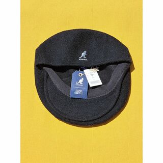 カンゴール(KANGOL)のカンゴール WOOL GALAXY ブラック L KANGOL(ハンチング/ベレー帽)