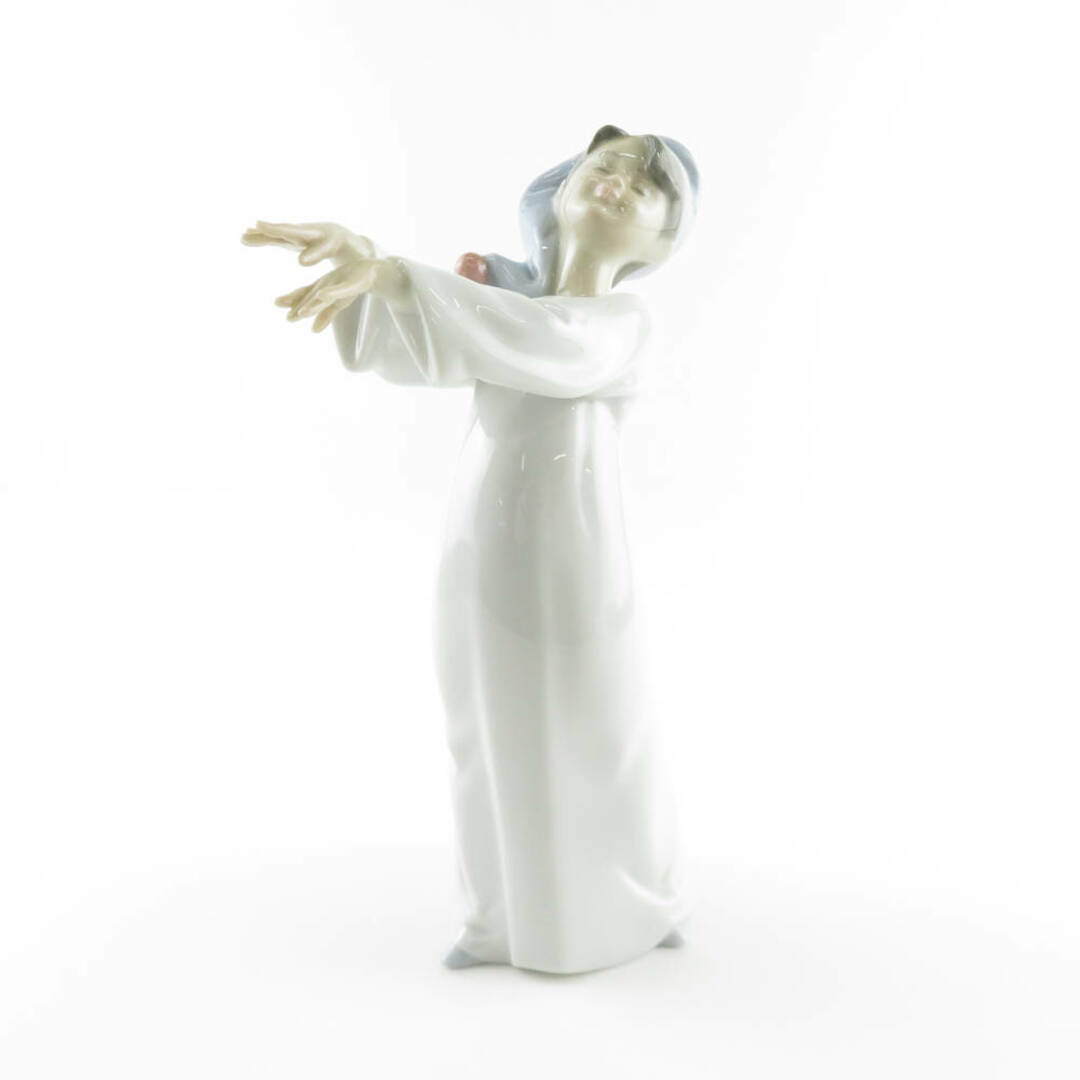 美品 LLADRO リヤドロ 6482 LITTLE SLEEPWALKER フィギュリン 少年 置物 陶器人形 西洋陶磁 インテリア SU4933Tインテリア小物