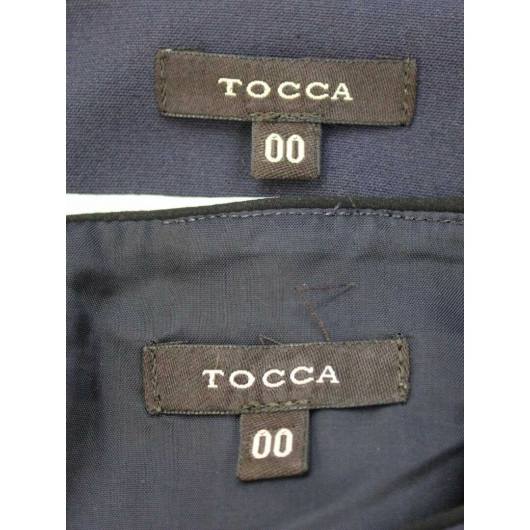 TOCCA(トッカ)の【新入荷】‡TOCCA/トッカ‡アンサンブルスーツ/オフィス/式典/お呼ばれ//膝丈/長袖 ネイビー/紺 レディース 00 【中古】春夏秋冬 sut 812132 レディースのレディース その他(その他)の商品写真