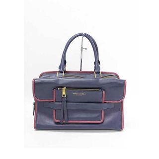 マークバイマークジェイコブス(MARC BY MARC JACOBS)の【新入荷】◇MARC JACOBS/マークジェイコブス◇マディソンイーストウエスト/M0008142/ハンドバッグ/BAG/鞄 ネイビー/紺 レディース【中古】春夏秋冬 912132(ハンドバッグ)