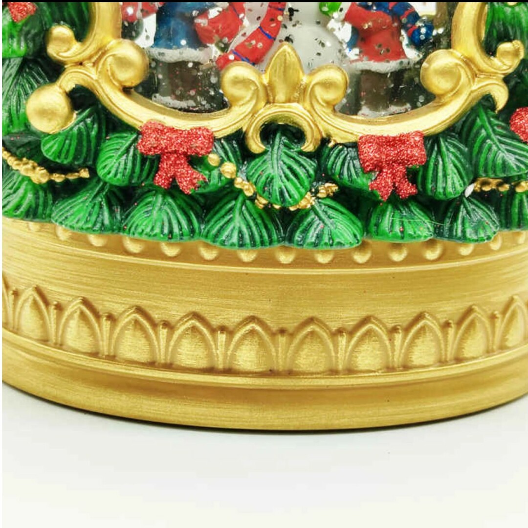 スノーイング クリスマスツリーデコレーションランタン インテリア/住まい/日用品のインテリア小物(オルゴール)の商品写真