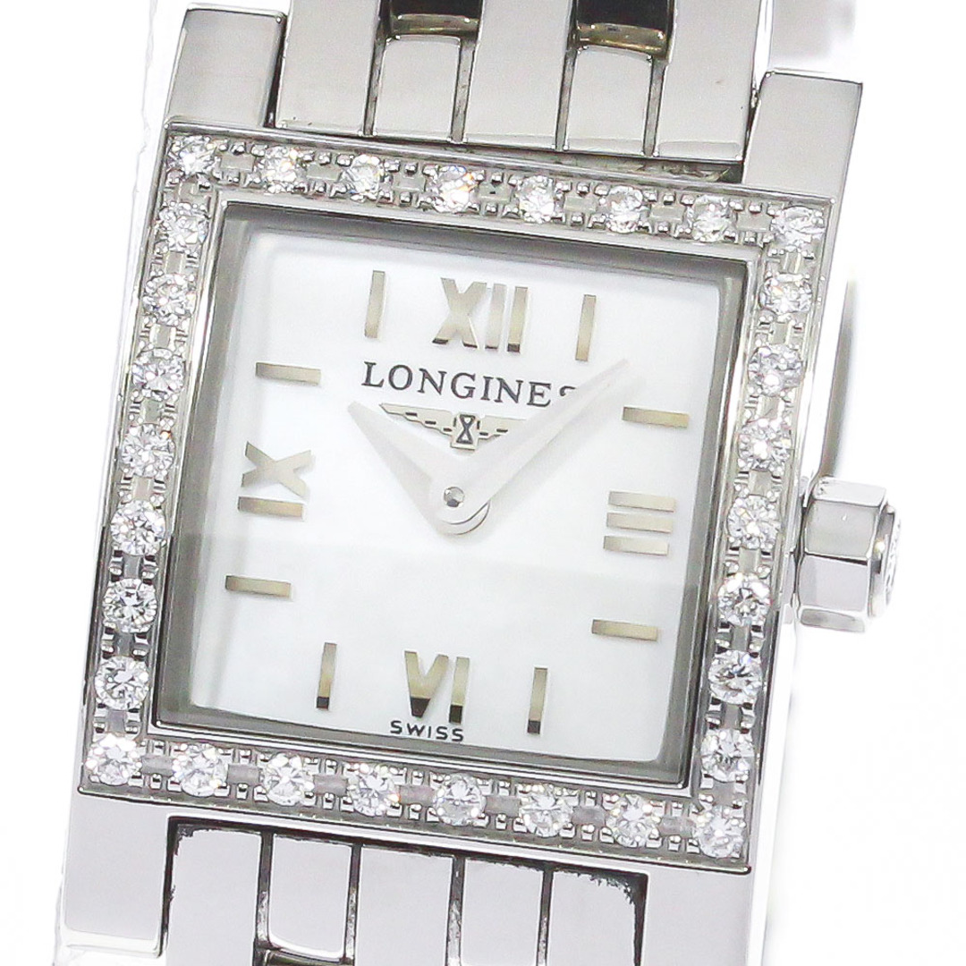 LONGINES(ロンジン)のロンジン LONGINES L5.161.0 ドルチェヴィータ ダイヤベゼル クォーツ レディース 保証書付き_785880 レディースのファッション小物(腕時計)の商品写真