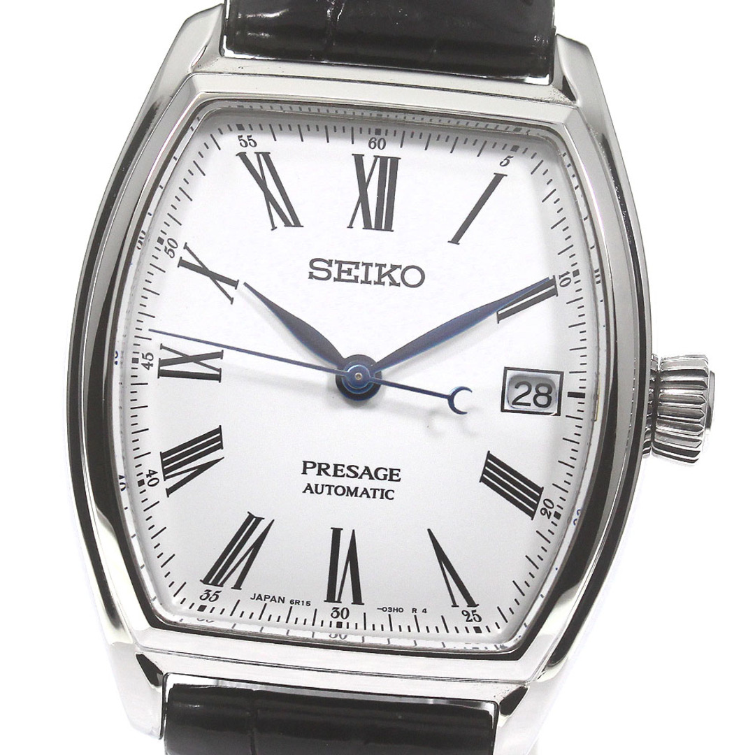 軽いダメージ針セイコー SEIKO SARX051/6R15-03T0 プレザージュ プレステージライン 自動巻き メンズ 良品 _791214