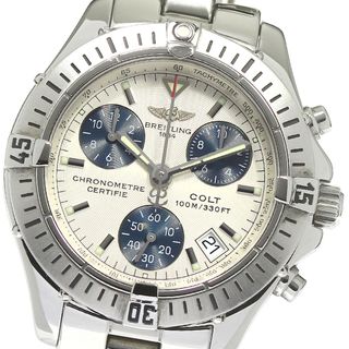 ブライトリング(BREITLING)のブライトリング BREITLING A73350 コルト クロノメーター デイト クォーツ メンズ 良品 _785099(腕時計(アナログ))