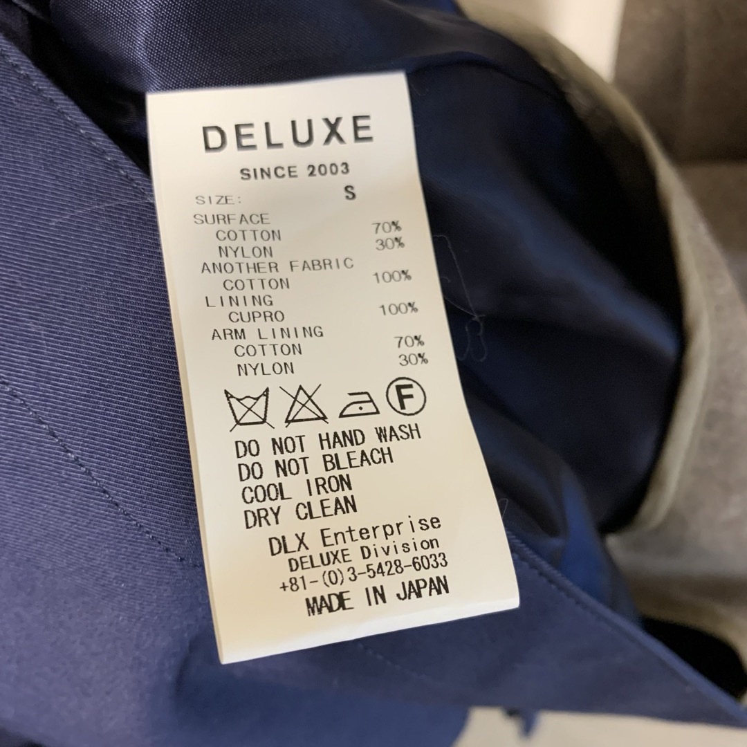 DELUXE(デラックス)のDeluxe Clothing ステンカラー コート メンズのジャケット/アウター(ステンカラーコート)の商品写真