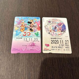 ディズニーリゾートライン使用済み切符(遊園地/テーマパーク)