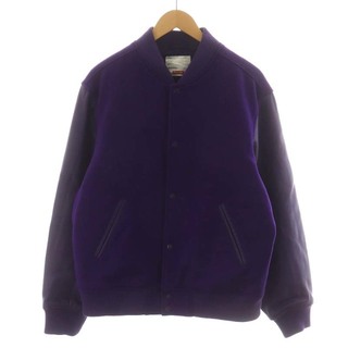 シュプリーム(Supreme)のSUPREME Motion Logo Varsity Jacket M 紫(ブルゾン)