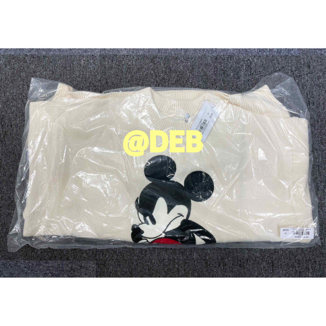 KITH - Disney Kith Mickey Crewneck Sweater XLの通販 by でぶ KITH - Disney Kith Mickey Crewneck Sweater XLの通販 by でぶ